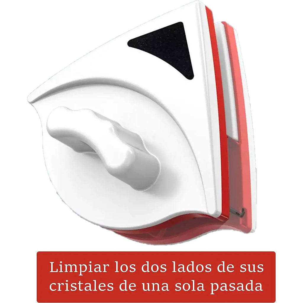 Limpiacristales magnético de doble cara