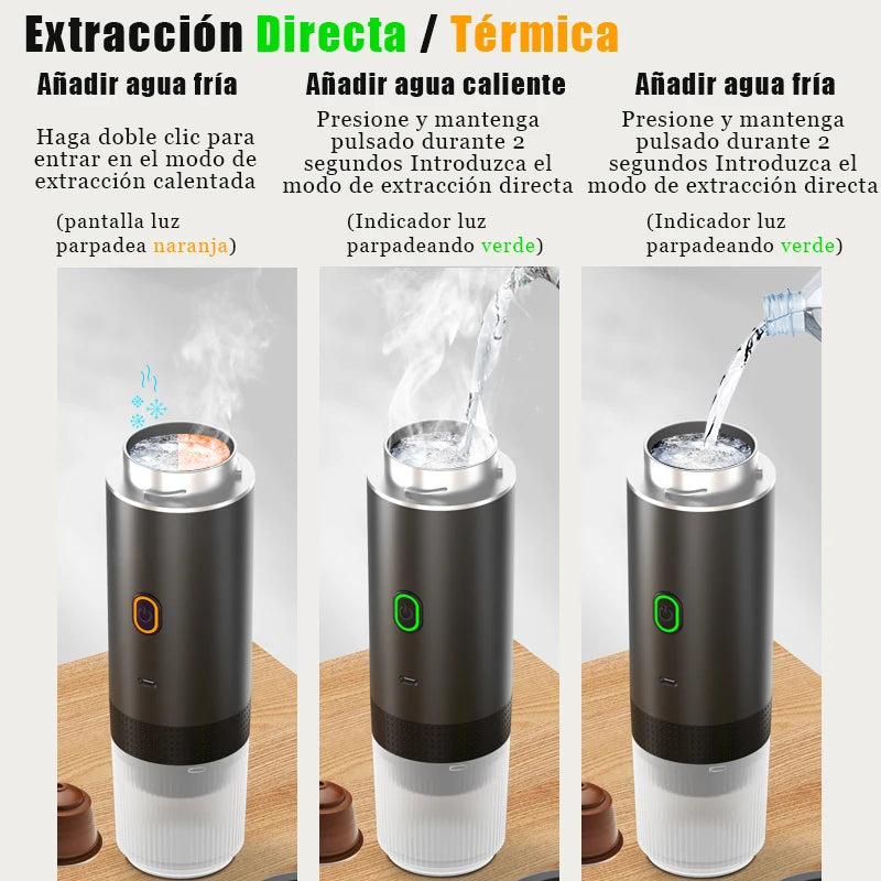 Cafetera Portátil 3 en 1
